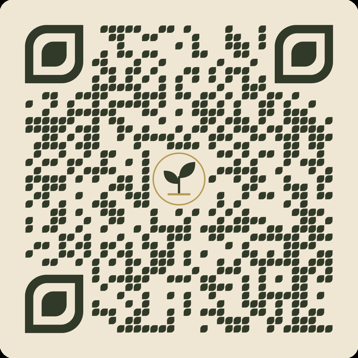 QR code to register your box with the We Care Society green initiative